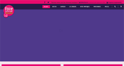 Desktop Screenshot of foire-montpellier.com